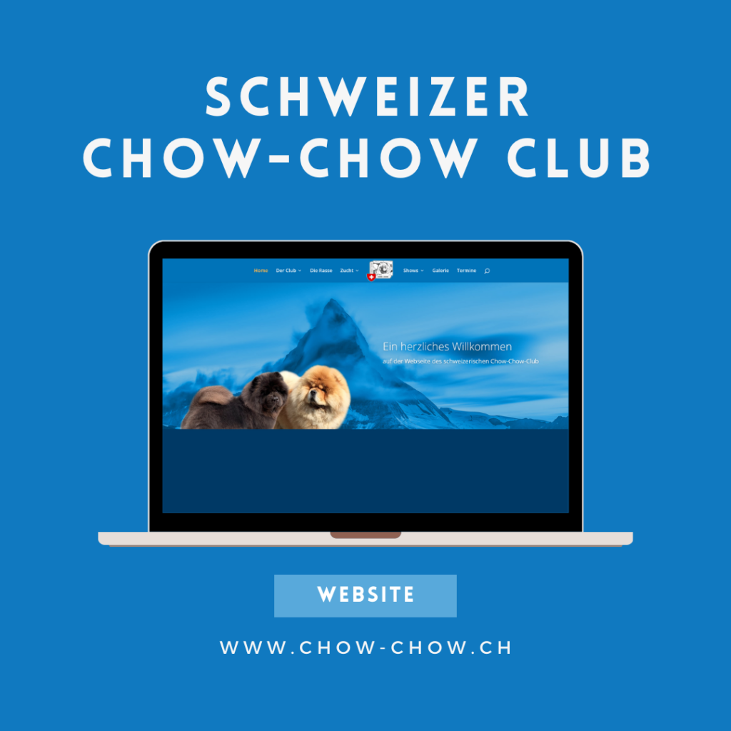 Webdesign für Vereine - Schweizer Chow-Chow Club